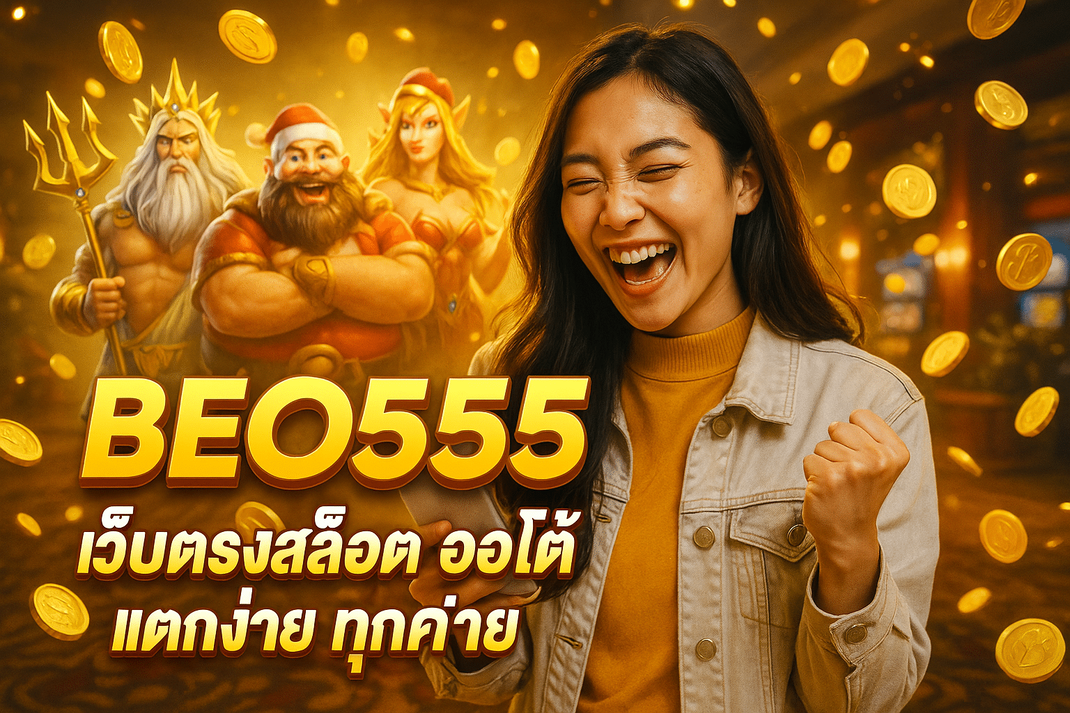 BEO555 เว็บตรงสล็อต ออโต้ แตกง่าย ทุกค่าย
