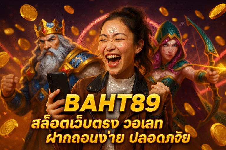 BAHT89 สล็อตเว็บตรง วอเลท ฝากถอนง่าย ปลอดภัย