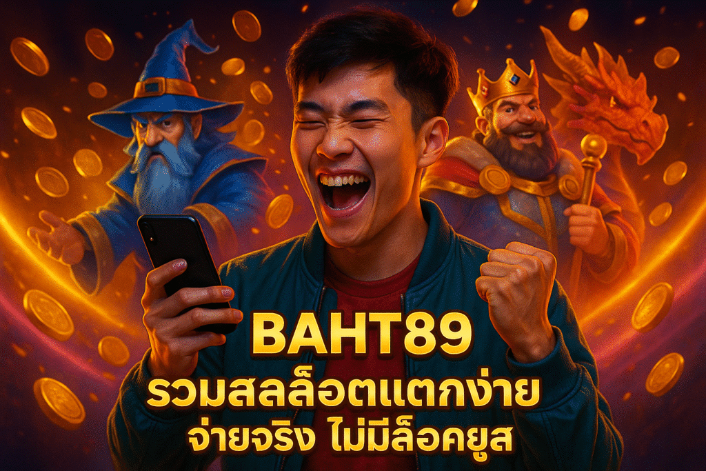 BAHT89 รวมสล็อตแตกง่าย จ่ายจริง ไม่มีล็อคยูส