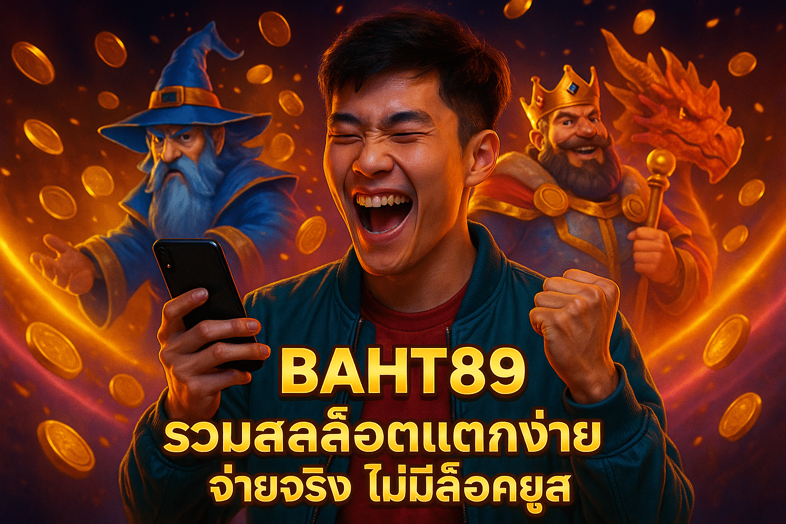 BAHT89 รวมสล็อตแตกง่าย จ่ายจริง ไม่มีล็อคยูส